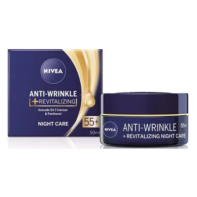 Beiersdorf Nivea Anti-Wrinkle Revitalizing Night Cream nočný krém na všetky typy pleti 50 ml