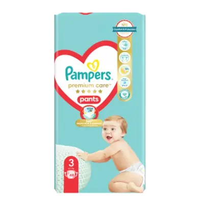 Pampers Premium nohavičkové plienky Value Pack vel.3 48ks