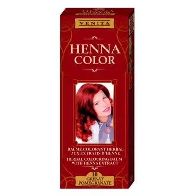 Venita Henna Color farbiaci balzam na vlasy 10 Granátové jablko 75 ml