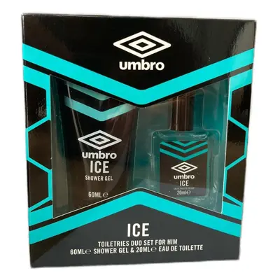 Cestovná Kazeta Umbro Ice EDT Muži 20ml + sprchový gél 60ml