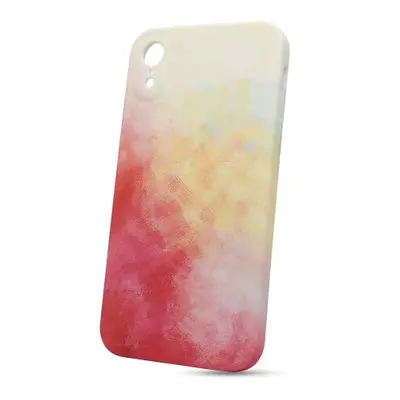 Puzdro Forcell Pop TPU iPhone XR - červeno-biele