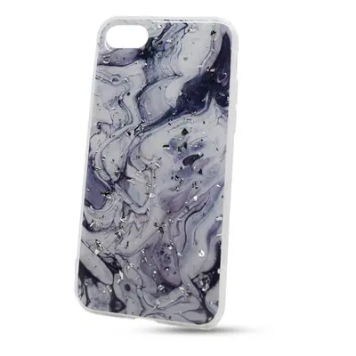 Puzdro Vennus Marble TPU iPhone 7/8 vzor 2 - čierno-sivé