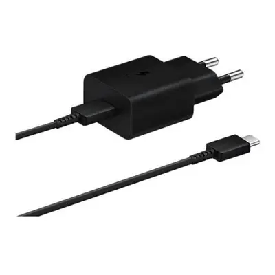 EP-T1510XBE Samsung USB-C Cestovní nabíječka 15W Black + USB-C Datový Kabel