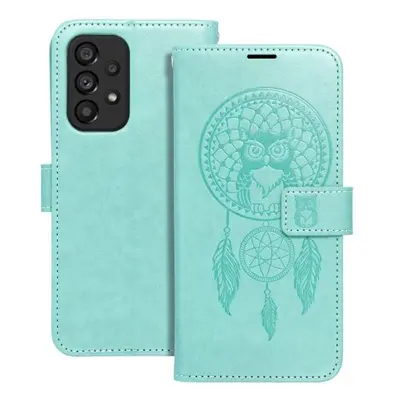 Puzdro Mezzo Book Samsung Galaxy A52/A52 5G/A52s vzor dreamcatcher - zelené