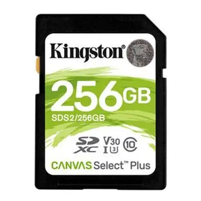 SDXC karta KINGSTON 256G Canvas Select Plus SD Class 10 UHS-I (r100MB/s, w100MB/s)