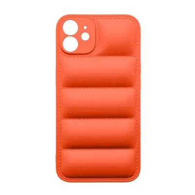 mobilNET silikónové puzdro iPhone 11, oranžové, Puff