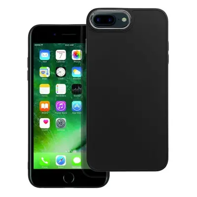 Puzdro Frame TPU iPhone 7 Plus/8 Plus - čierne