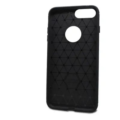 Puzdro Carbon Lux TPU iPhone 7 Plus/8 Plus - čierne