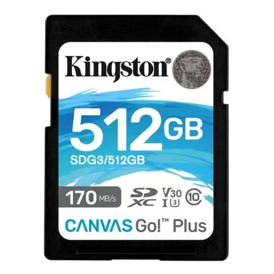 SDXC karta KINGSTON 512GB U3 V30 170/90MB/s