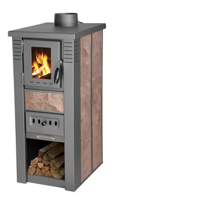 STREND PRO krbové kachle Pro Lava Ceramic, 6,5 kW, 120 mm, mocca