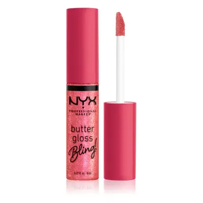 NYX Professional Makeup Butter Gloss Bling lesk na pery trblietavý odtieň Pricey