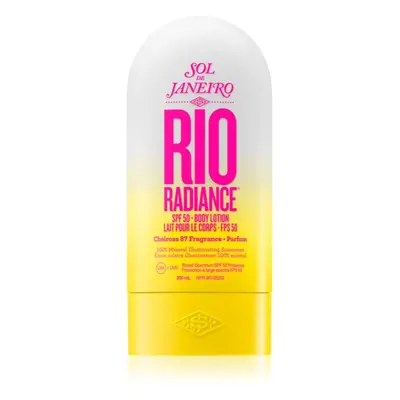 Sol de Janeiro Rio Radiance rozjasňujúce a hydratačné mlieko pre ochranu pokožky SPF