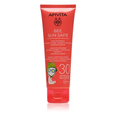 Apivita Bee Sun Safe Baby cream SPF30 detský krém na opaľovanie SPF