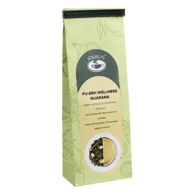 OXALIS Pu-Erh Wellness Guarana sypaný čaj čierny