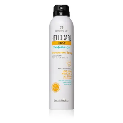 Heliocare 360° Pediatrics Transparent Spray ochranný sprej pre deti SPF 50+