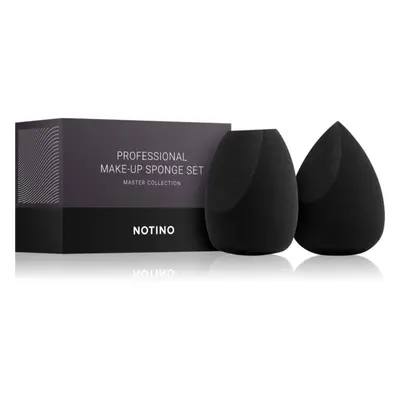 Notino Master Collection Make-up sponge set hubka na make-up Black