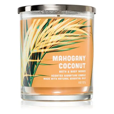 Bath & Body Works Mahogany Coconut vonná sviečka