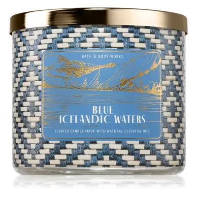 Bath & Body Works Blue Icelandic Waters vonná sviečka