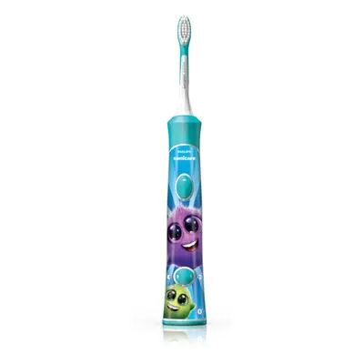 Philips Sonicare For Kids HX6322/04 sonická elektrická zubná kefka pre deti prepojená s pripojen