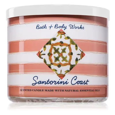 Bath & Body Works Santorini Coast vonná sviečka