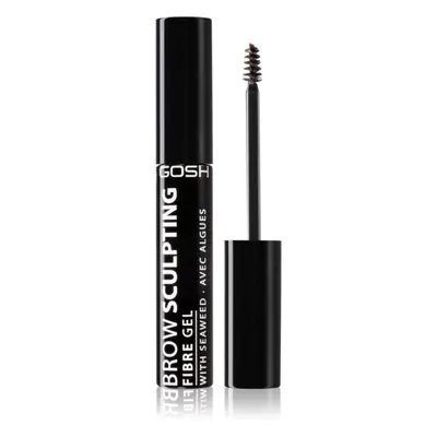 Gosh Brow Sculpting Fibre Gel gél na obočie s kefkou odtieň Nutmeg