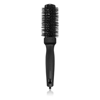 Olivia Garden Black Label SHINE Wavy Bristles guľatá kefa na vlasy priemer mm