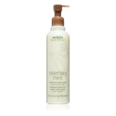 Aveda Rosemary Mint Hand and Body Wash jemné mydlo na ruky a telo