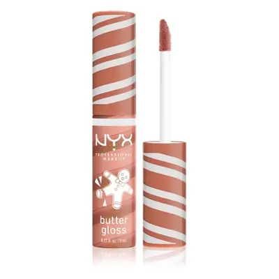 NYX Professional Makeup Holiday Butter Gloss lesk na pery odtieň Sugar Cookie Swirl