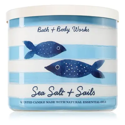 Bath & Body Works Sea Salt & Sails vonná sviečka