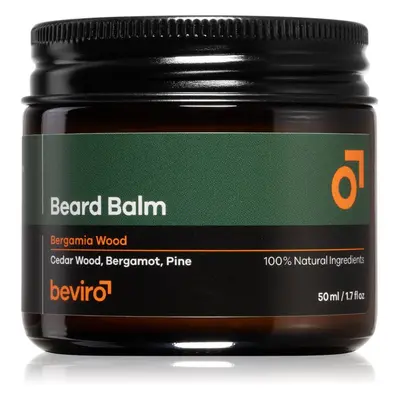 Beviro Beard Balm Bergamia Wood balzam na fúzy pre mužov