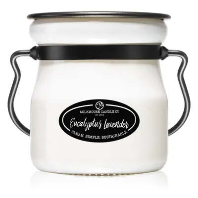 Milkhouse Candle Co. Creamery Eucalyptus Lavender vonná sviečka Cream Jar