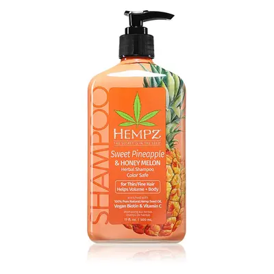 HEMPZ Sweet Pineapple Honey Melon hydratačný šampón na vlasy