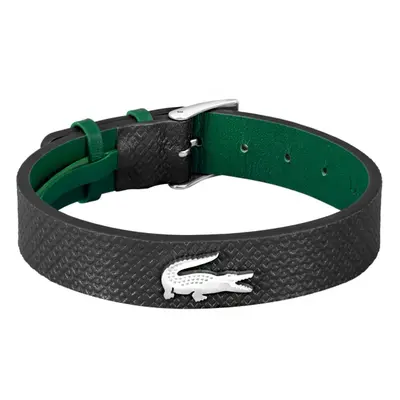 Lacoste Moderný kožený náramok Lacoste 12.12