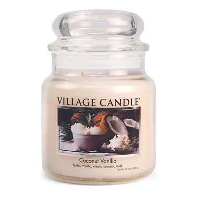 Village Candle Vonná sviečka v skle Coconut Vanilla g