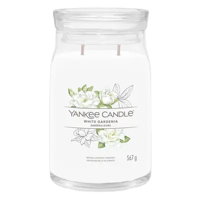 Yankee Candle Aromatická sviečka Signature sklo veľké White Gardenia g