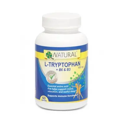 Natural SK L-Tryptophan mg kapslí