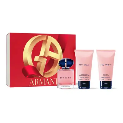 Giorgio Armani My Way – EDP ml (plniteľná) + telové mlieko ml + sprchový gél ml