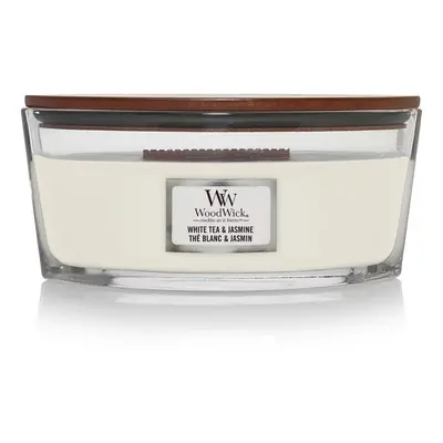 WoodWick Vonná sviečka loď White Tea & Jasmine g