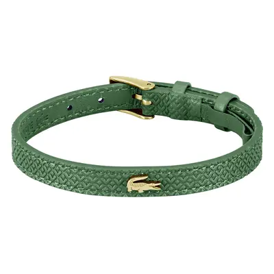 Lacoste Elegantný zelený kožený náramok Lacoste 12.12