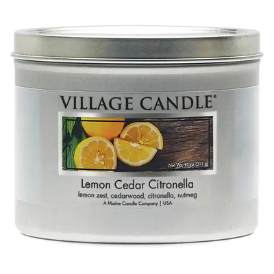 Village Candle Vonná sviečka Lemon Cedar Citronella g