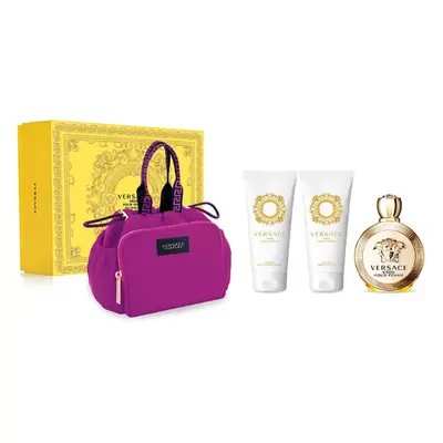 Versace Eros Pour Femme – EDP ml + sprchový gél ml + telové mlieko ml + kozmetická taštička