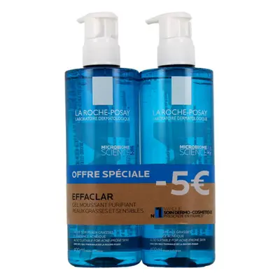 La Roche Posay Súprava čistiacich penových gélov bez mydla Effaclar (Purifying Foaming Gél) x ml