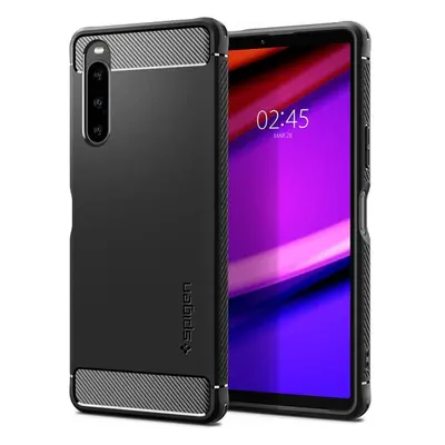 Spigen Rugged Armor púzdro pre Sony Xperia 10 V čierne