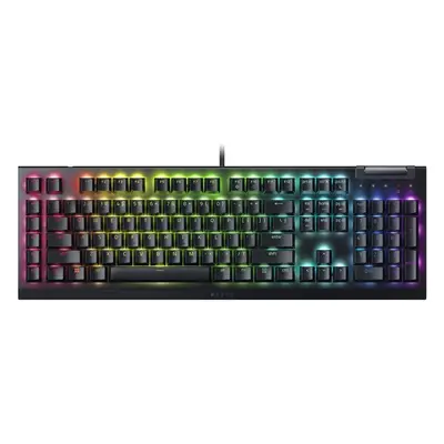 Razer BlackWidow V4 X Yellow Switch US herná klávesnica čierna