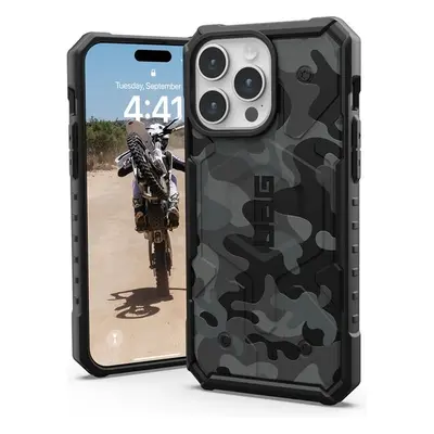 UAG Pathfinder SE MagSafe iPhone 15 Pro Max čierny maskáč