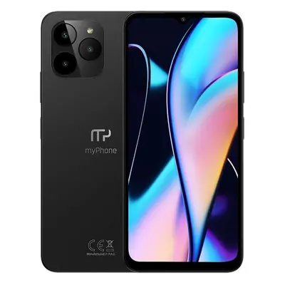 myPhone N23 6/128 GB, čierny