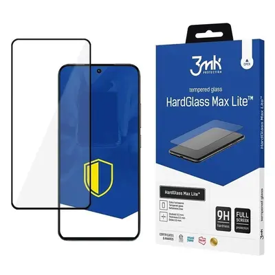 3mk tvrdené sklo HardGlass Max Lite pre Apple iPhone 15 Pro, čierna