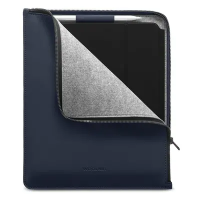 Woolnut Coated PU Folio púzdro pre 12,9"/13" iPad Pro, 13" iPad Air tmavo modré