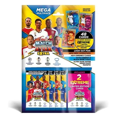 Futbalové karty Topps Match Attax Extra 23/24 - Mega Multipack