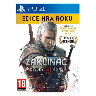 PS4 Zaklínač 3: Divoký Hon - Edice Hra roku